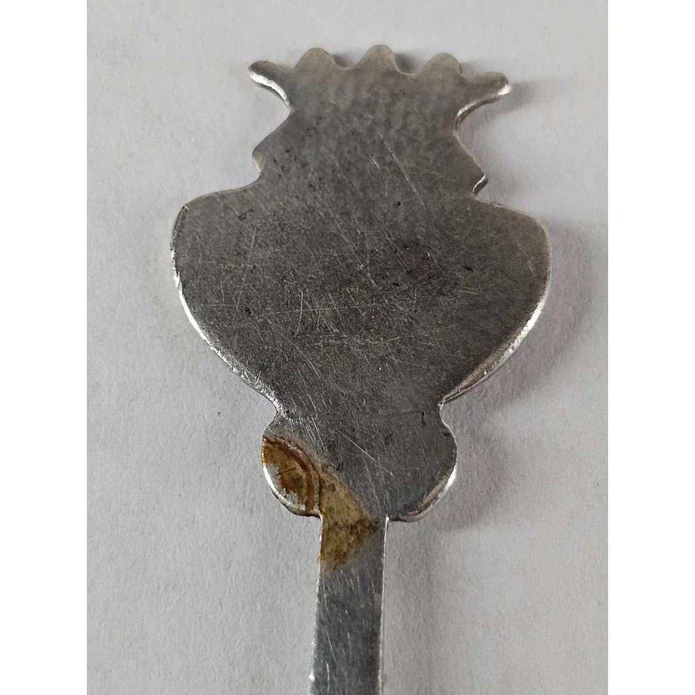 Dutch Haarlem Silver 835 Coffee Tea Spoon Souvenir Coat of‎ Arms Vintage Silver